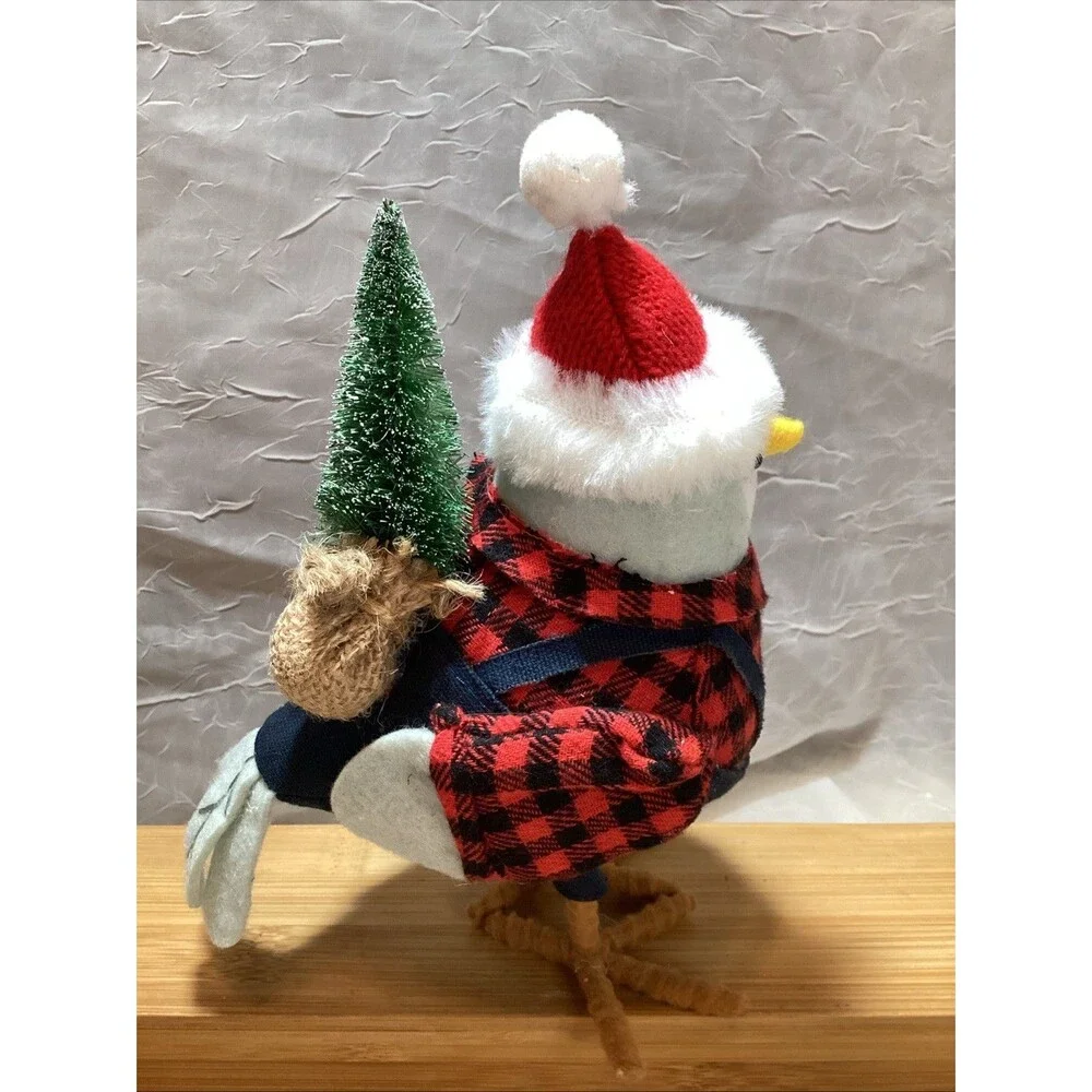 Featherly Friends Fabric Bird 2021 Clef Spritz Target Christmas Tree Lumberjack